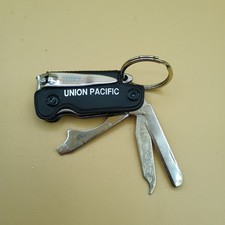 Vintage Union Pacific Nail Clipper Manicure Keychain Set