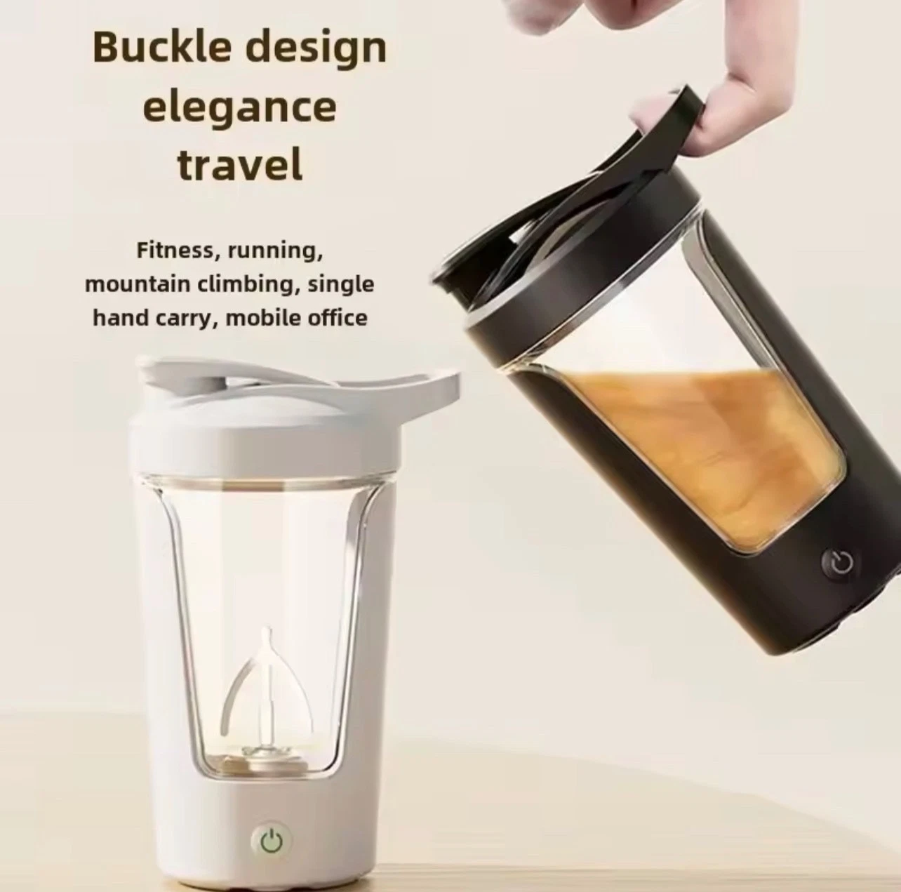 450ml Electric Automatic Mixing Cup Portable Whey Protein Shaker Bottle
Opens in a new window or tab