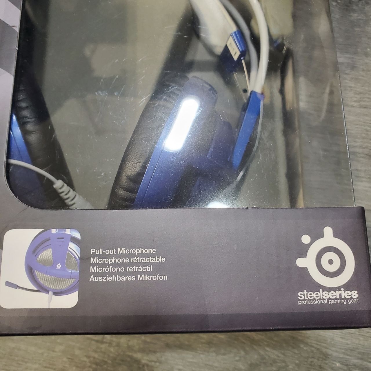 SteelSeries Siberia V2 Special Edition Blue 3.5mm PN51107 PC 5