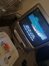 CONSOLE AMSTRAD GX 4000 COMPLETE ET FONCTIONELLE + JEU BURNIN RUBBER 1