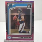 2024 Panini Donruss - Rated Rookie Caleb Williams #327 Optic Preview Pink Prizm