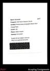 2024-25 Obsidian Orange Flood #205 Dalton Knecht RC Rookie JERSEY AUTO EXCH /99