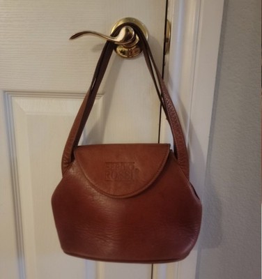 Sergio Rossi Italian Vintage Leather Brown Purse