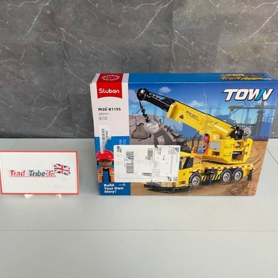 Sluban Stadtbau Radkran Bauziegel Set (Modell M38-B1195)