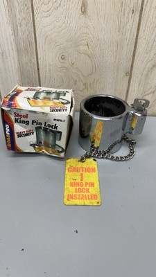 RoadPro King Pin Lock RPKPSL-2 Steel Anti-Theft 5th Wheel Lock