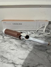 Weeyum Profi Lockenzange 50 mm großer Schaft lang Lockenstab rosegold