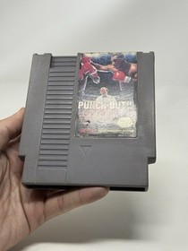 Mike Tyson's Punch-Out Nintendo Entertainment System NES Authentic Cleaned Pins