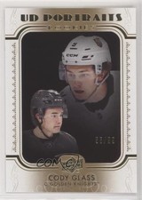 2019-20 Upper Deck UD Portraits Rookies Gold 55/99 Cody Glass #P-93 2zq