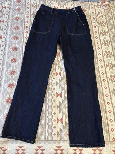 Freddie’s Of Pinewood Dark Wash Retro Jeans. Tag 34. Rockabilly