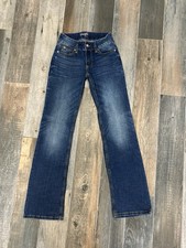 Wrangler Jeans Women's 0X34 32 Retro Mae Premium Mid Rise Bootcut Western