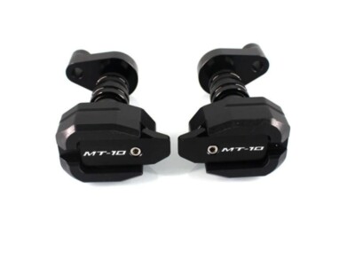 Crash Protectors Sliders for YAMAHA MT10 Black .