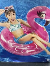 Inflatable Flamingo Pool Float - 35  X 33  Swim, Pool, River Or Lake. Pink NIB