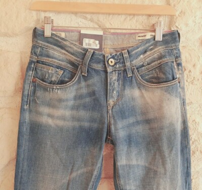 JEANS BLEU NEUF étiqueté MELTIN' POT W26 L34 NEUF