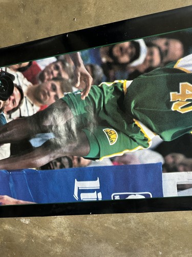 Shawn Kemp 1993 The Reign Man Slam Dance Poster 72”x26” Costacos Seattle Sonics - Bild 5 von 7