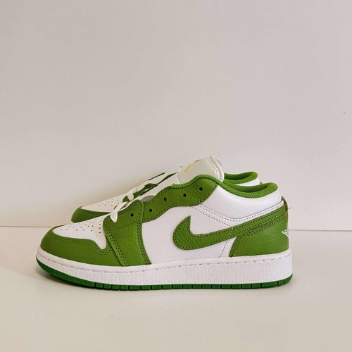 Air Jordan 1 Low SE (GS) Big Kids/Grade School 'Chlorophyll' (HF4779-100) - Picture 5 of 11