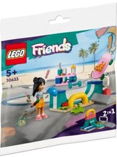 LEGO Polybag Friends Skate Ramp 46 Piece Set New In Pack 2 In 1 Playset Legos