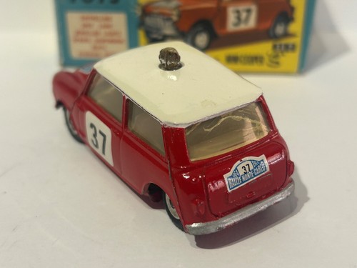 Corgi Toys 317 BMC Mini Cooper Monte Carlo, Repaint, Repo Box, displays well. - Picture 5 of 11