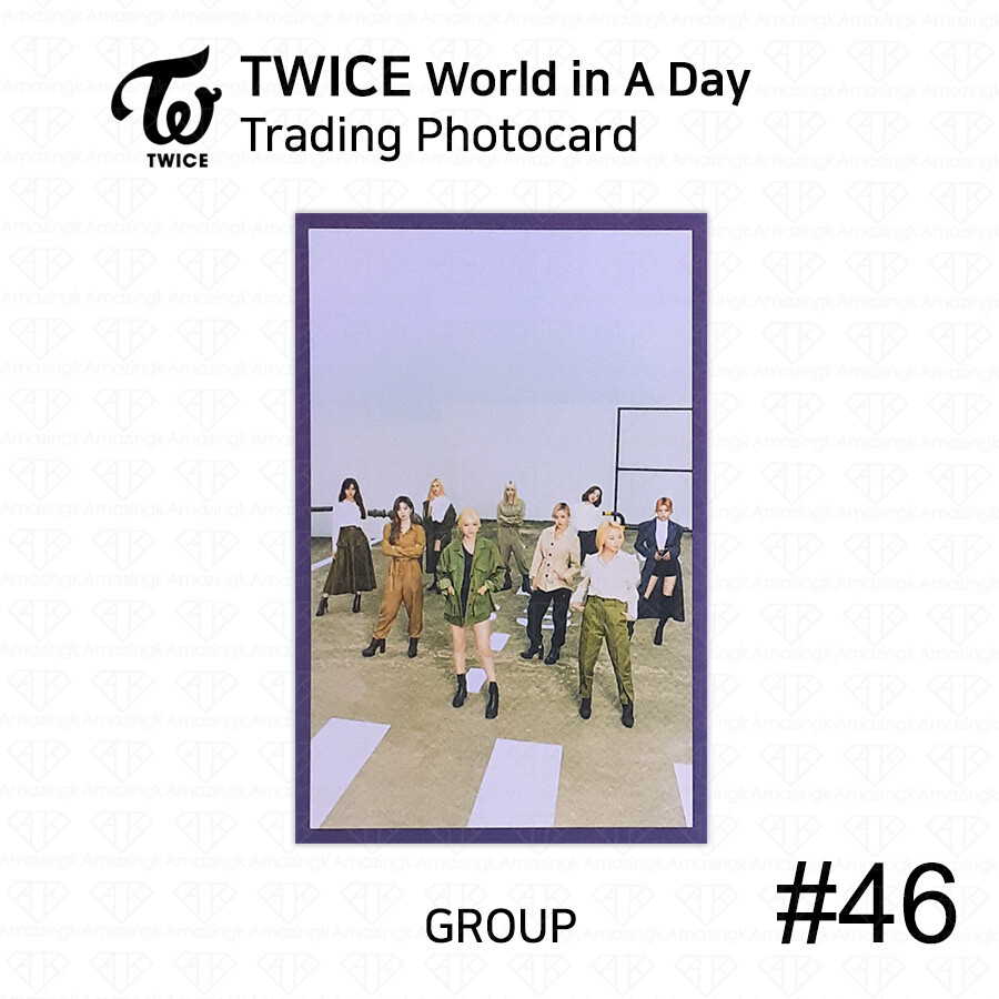 TWICE 2020 World in A Day Trading Photocard Photo Card KPOP K-POP