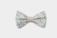Express Men s 49 Floral Liberty Fabric Cotton Bow Tie New