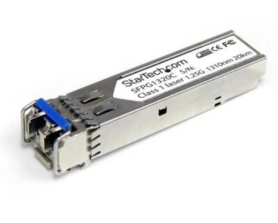 Transceiver SFP Startech 1,25 Gbps Gigabit 1310nm GBIC SM LC - Photo 1/4