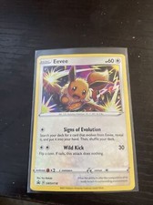 Eevee - SWSH118 - Black Star Holo Rare Promo TCG - Pokemon Card - NM
