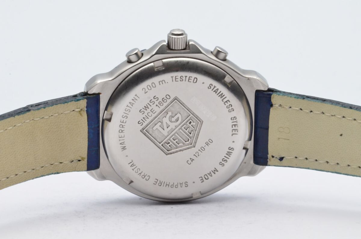 TAG Heuer Formula Chrono Men's Watch CA1210 Vintage 15/32in