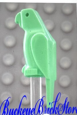 NEW Lego Light GREEN Parrot 2546 Minifigure Pet Bird 2000’