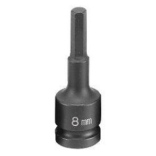 Grey Pneumatic GRY-2908M  1/2" Drive x 8mm Hex Driver Socket