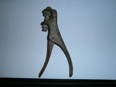 Vintage Saw Set, DUNLAP 4880 Adjustable Woodworkers Hand Saw Tooth Setter, USA
