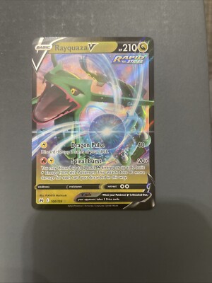 Rayquaza V 100/159 Crown Zenith Holo