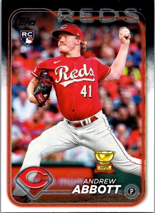 2024 Topps Series 1 - Andrew Abbott #214 (RC)