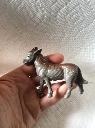 ALTE PORZELLAN WEIHNACHTSKRIPPE PUTZ ESEL - Bild 6 von 12