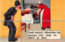 R299234 Cook wanted Advertiser has vacancy that must be filled at once