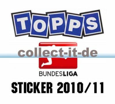 Topps Bundesliga 10/11 Single Sticker 390 Boka
