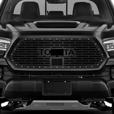 300 Industries Aftermarket Steel Grille For 2018-2022 Tacoma Pickup Toyo Black 300 Industries Aftermarket Steel Grille For 2018-2022 Tacoma Pickup Toyo Black