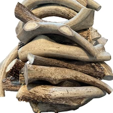 Dog Chews * Sold by the Pound (A) Grade Deer Antler Chews for Dogs - All Natural