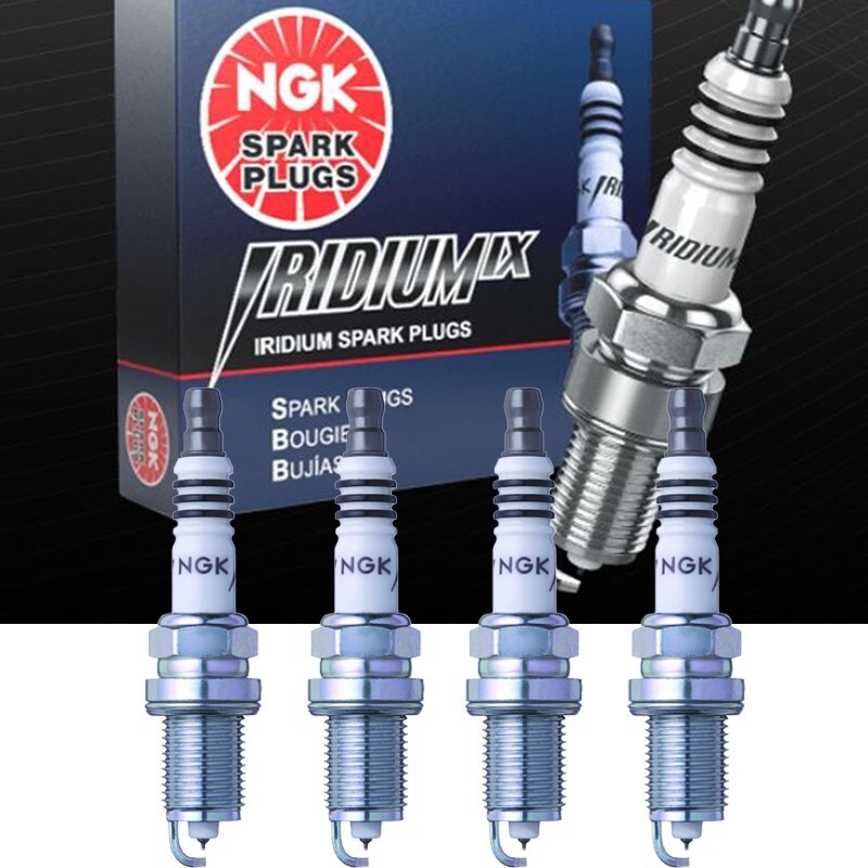 Genuine NGK Iridium IX Spark Plug 4PCS for Acura BMW Chevy Chrysler Dodge Honda