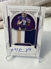 2024 Panini National Treasures Collegiate Michael Penix Jr. Rookie Auto /39 RPA