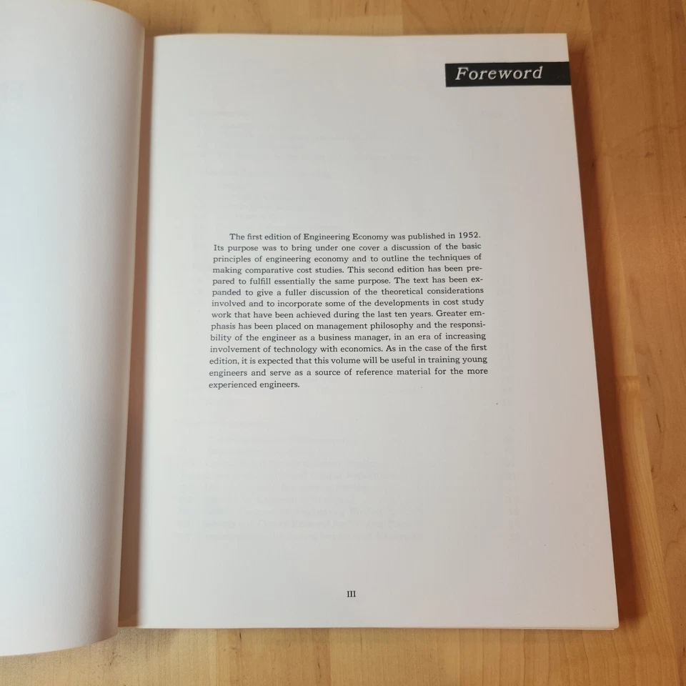 Engineering Economy - Principles, Cost Studies American Telephone 1963 Book - Image 4 of 4