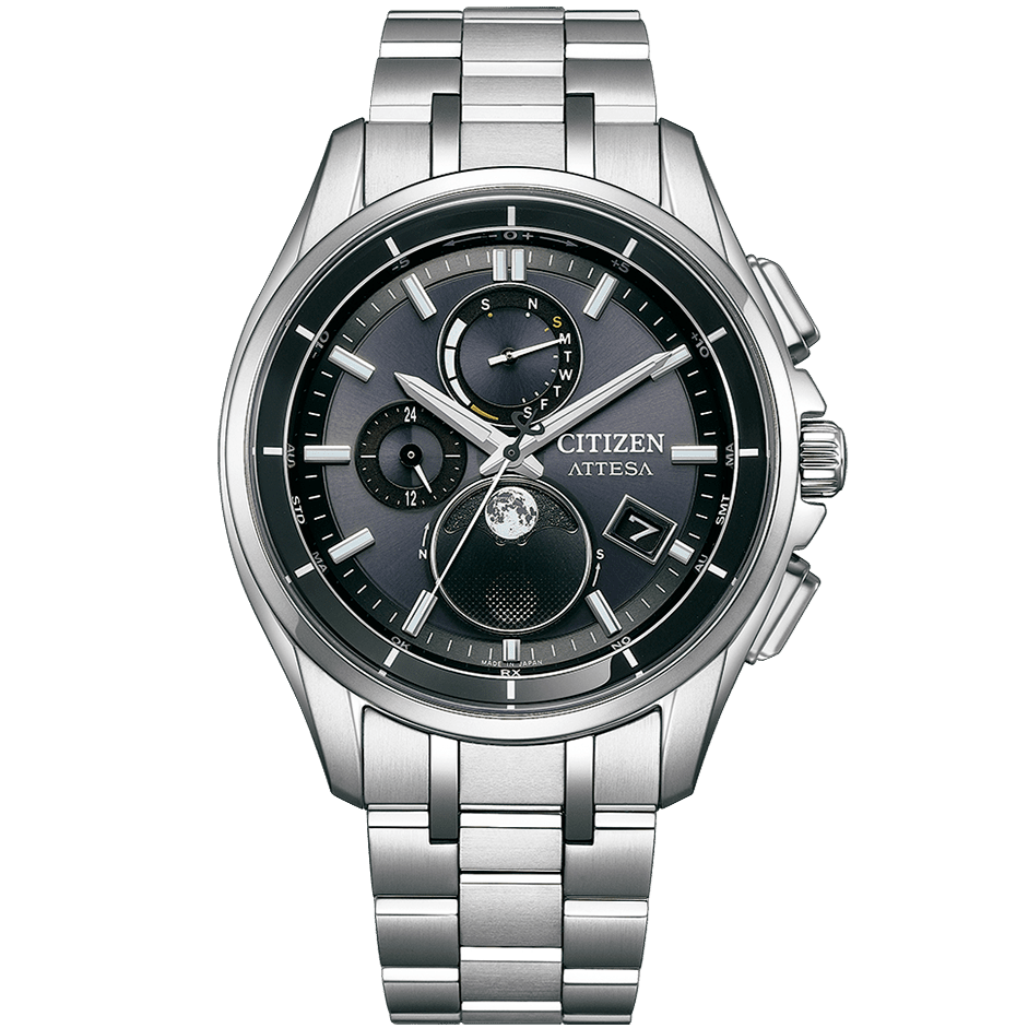 CITIZEN ATTESA BY1001-66E Moon Phase Titanium Eco-Drive CITIZEN ATTESA BY1001-66E Moon Phase Titanium Eco-Drive