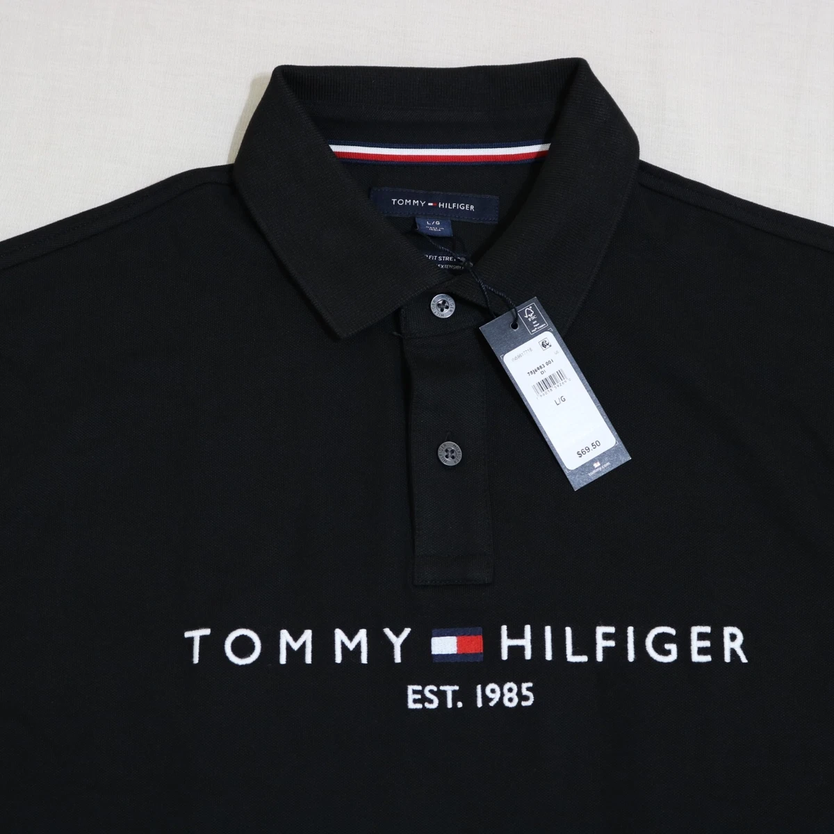 Tommy Hilfiger Men regular fit pique Polo shirt size L XL 2XL 3XL new with tag