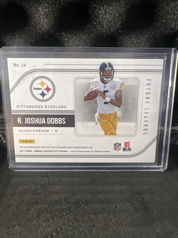 Joshua Dobbs 2017 Donruss Certified Cuts Player Worn Patch #29 - Image 3 of 3