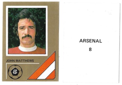 FKS Soccer Stars, 1978-79, Golden Collection - unbenutzt - aus Liste auswählen (TT)