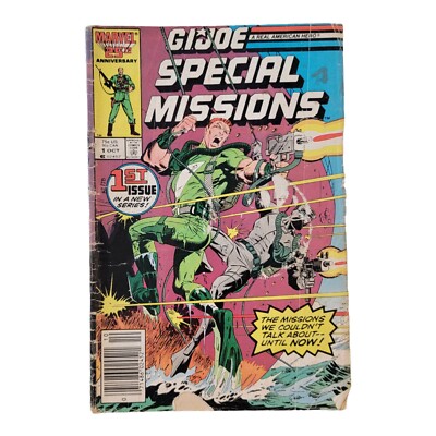 G.I. Joe Special Missions #1 (1986 Marvel) Michael Zeck Cover