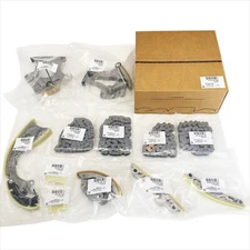 OEM 12PCS Engine Timing Chain Kit For Audi A4 Q5 Q7 A8 VW Touareg Porsche 3.0T