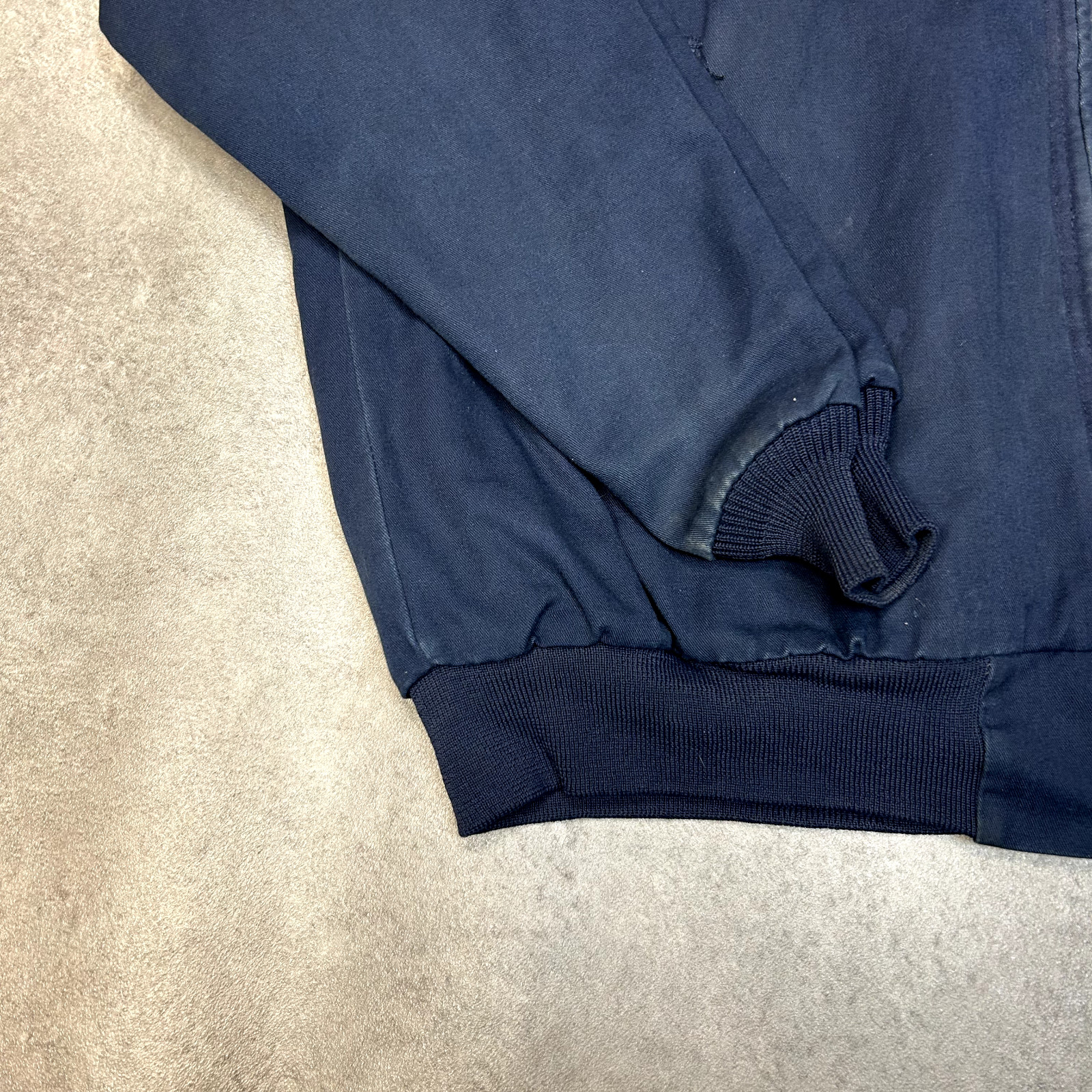 Cintas Vintage Bomber Jacket Mens XL Heavyweight Workwear 90s Coat, Blue image 2