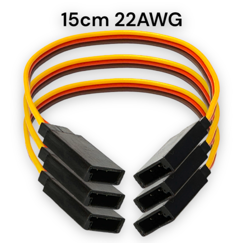 4x Servokabel 15cm Buchse auf Buchse Verlängerung JR Graupner Futaba Robbe Hitec - Bild 9 von 12