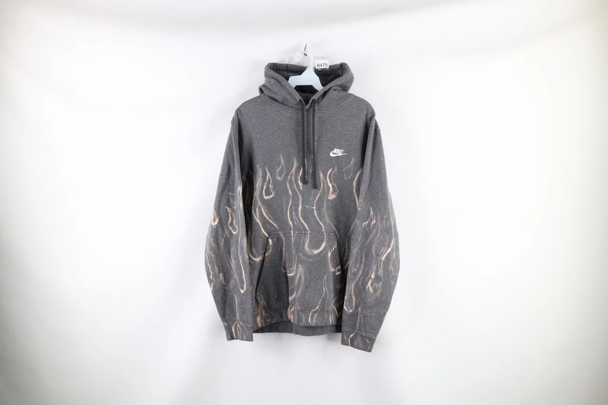 nike sweatshirt flames