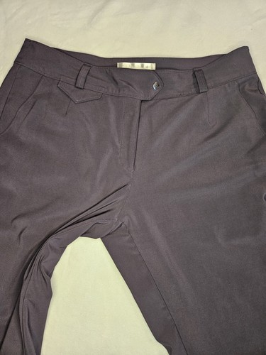 Nike Golf Womens Medium Plum Purple Golf Capri Pants - Picture 4 of 9