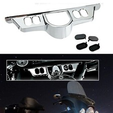 Fairing Switch Dash Panel Cover Trim Kit For Harley Touring Electra Street Glide